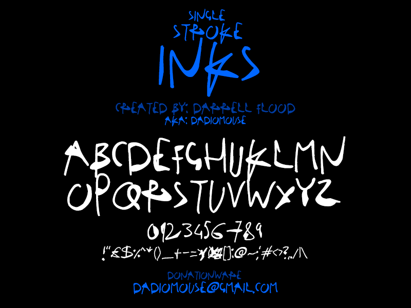 Single Stroke Inks
